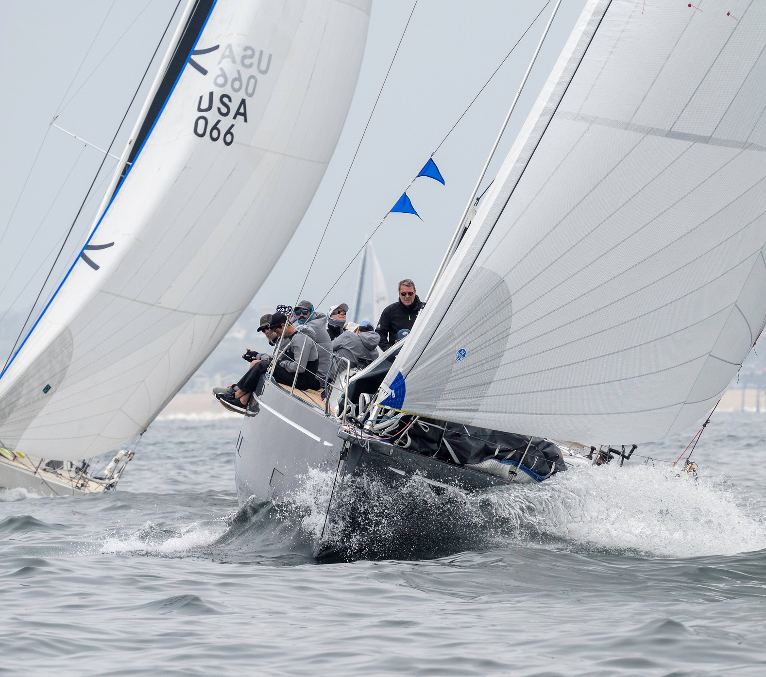 Blackwing close up during the Newport to Ensenada race