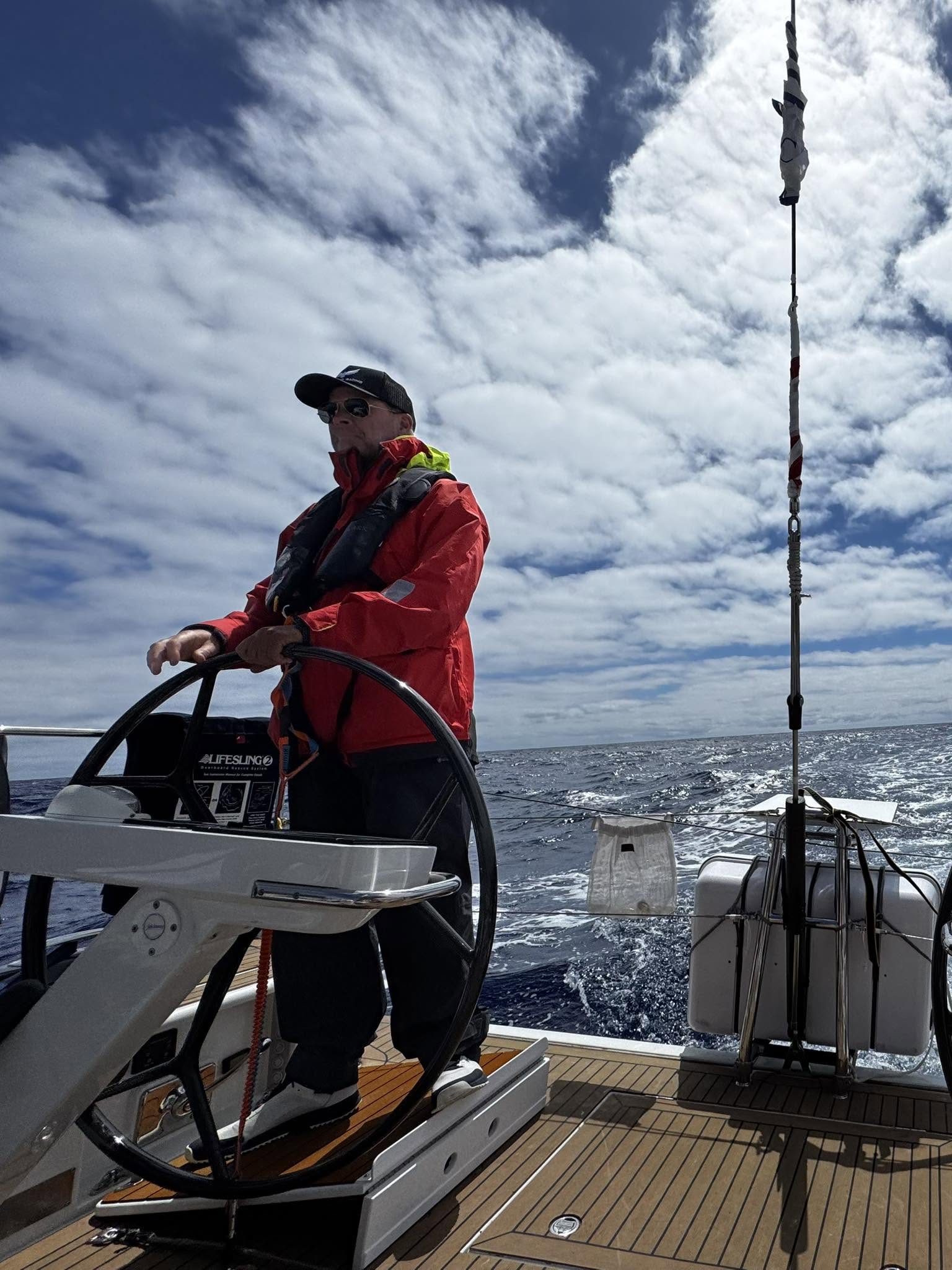 At the helm of Blackwing offshore